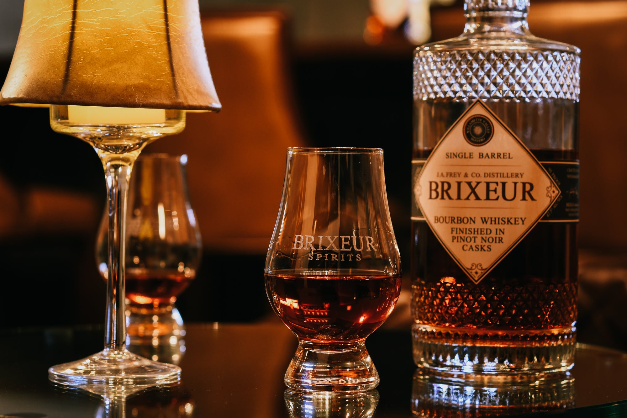 Bourbon Whiskey Finished in Pinot Noir Casks